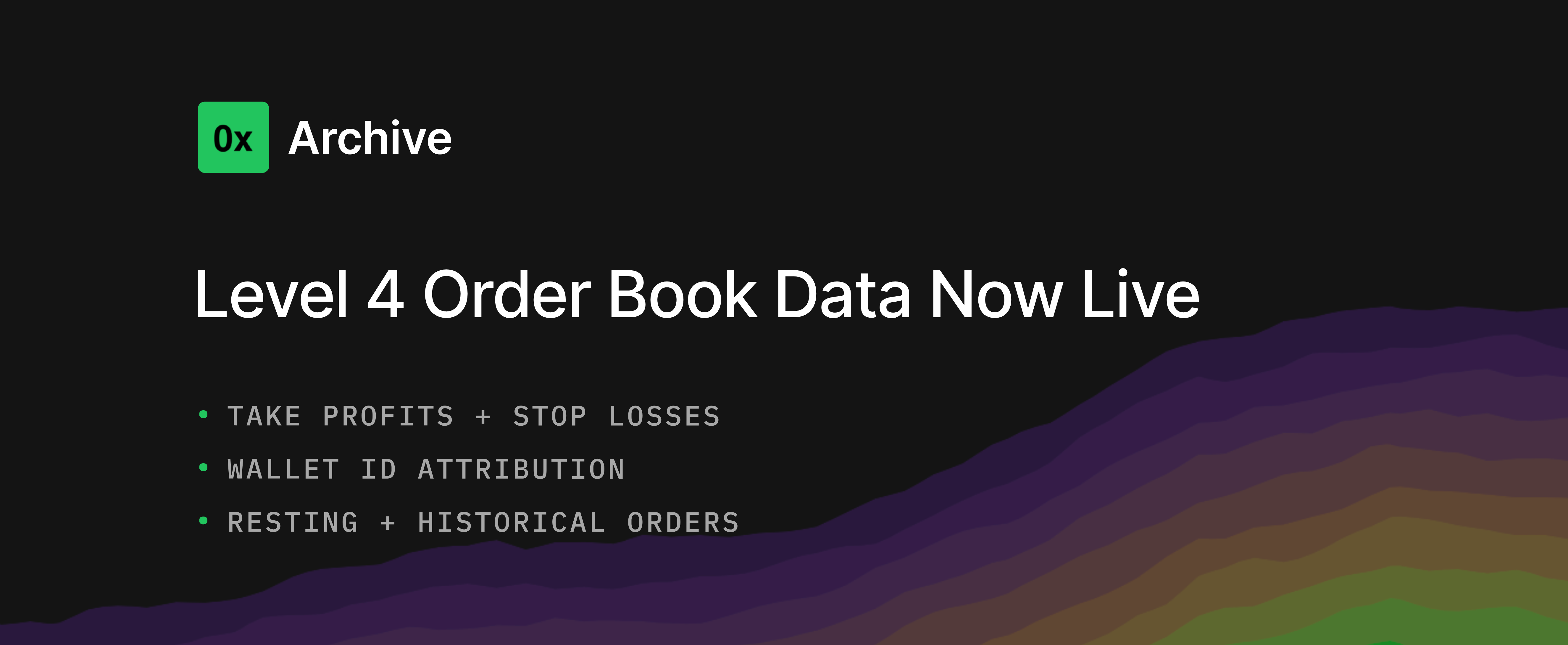 HIP-3 L4 & TP/SL Order Data Now Available on 0xArchive